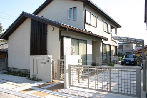 跳ね上げ式門扉 オーバードア