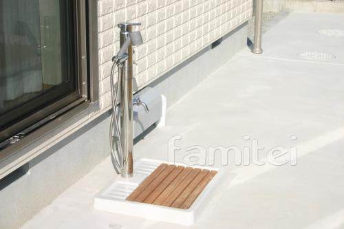 ペット洗い場 立水栓 施工例 ペット洗い場 立水栓 施工例