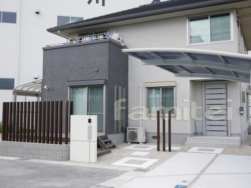 施工例:角柱でおしゃれシンプルモダン 施工例:角柱でおしゃれシンプルモダン