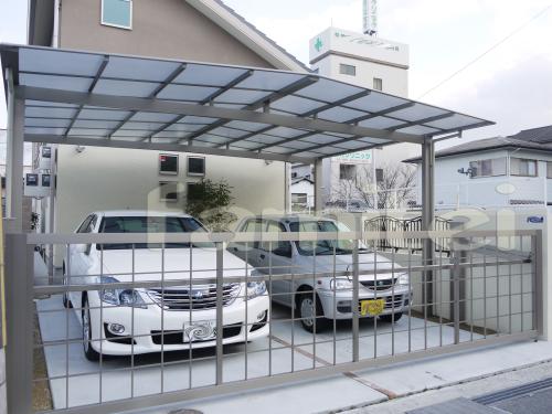 車庫ガレージ カーポート 三協立山マイリッシュ2台