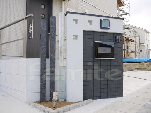 門柱施工例