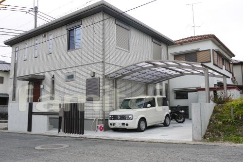 植栽無し外構デザイン