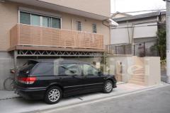 高台 オープン外構