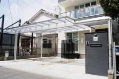 オープン外構 カーポート TOEXアーキデュオ2台