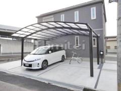 新築シンプル オープン外構