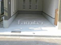 駐車場ガレージ床 土間コンクリート 伸縮目地