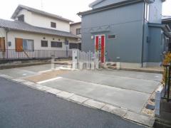 駐車場ガレージ床 土間コンクリート 錆砂利目地