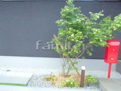 シンボルツリー モミジ 落葉樹 植栽 玄関エントランスライト照明 TAKASHOタカショー エバーアートポールライト2型