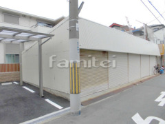 ガレージ 波板塗り替え