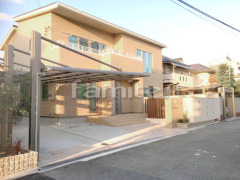 新築シンプル オープン外構
