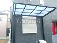 自転車バイク屋根 LIXILリクシル ネスカF サイクルポート 駐輪場屋根