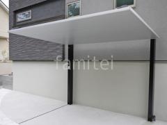 カーポート1台 (単棟) LIXIL カーポートSC フラット屋根 吊り下げ屋根