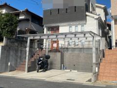 カーポート2台(ワイド) ツイン YKKAP エフルージュ FIRST フラット屋根
