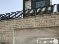 アルミ形材 フェンス LIXIL AB YR3型 横格子3