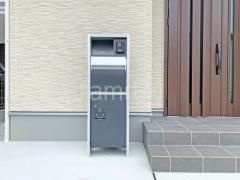 宅配ボックス門柱 (機能門柱 ) Panasonic アーキフレームF 前入れ後出し 照明付き
