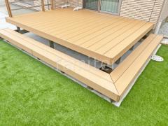 人工木デッキ LIXIL 人工木 樹ら楽ステージ