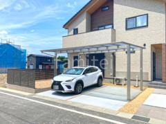 カーポート2台(ワイド) ツイン LIXIL ネスカF フラット屋根