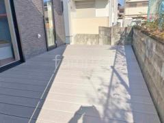 人工木デッキ LIXIL 人工木 樹ら楽ステージ