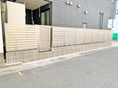 片開き 門扉 LIXIL AB YM1型 横目隠し