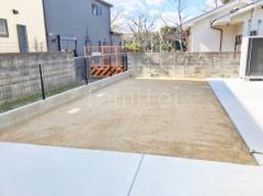 お庭 真砂土敷き