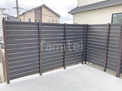 人工木・樹脂 フェンス(木調) F&F マイティウッド ベーシック極 高尺タイプ 目隠し 木調・ラティス 樹脂
