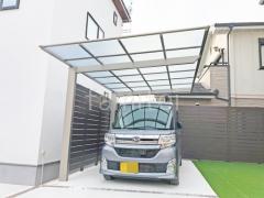カーポート1台 (単棟) LIXIL ネスカF フラット屋根