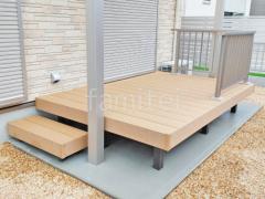 人工木デッキ LIXIL 人工木 樹ら楽ステージ