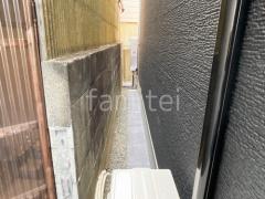 バラス砕石 防草シート加工