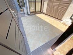 タイルデッキ 壁2面 LIXIL パセオ ベーシック テラコッタ風