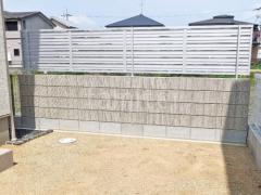 アルミ形材 フェンス LIXIL AB YS3型 横スリット3 目隠し ブロック塀 (化粧ブロック) ユニソン エリダ