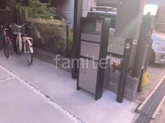 宅配ボックス門柱 (機能門柱 ) Panasonic アーキフレームF 前入れ後出し 照明付き