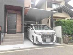 カーポート1台 (単棟) LIXIL カーポートSC フラット屋根 吊り下げ屋根
