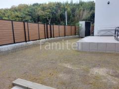 お庭 芝生張り 姫高麗芝