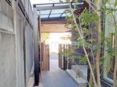 サイクルポート 自転車バイク屋根 LIXIL ネスカF フラット屋根