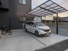 カーポート1台 (単棟) LIXIL ネスカF フラット屋根