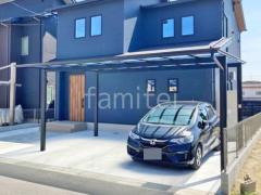 カーポート2台(ワイド) ツイン LIXIL ネスカF フラット屋根
