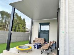 カーポート1台 (単棟) LIXIL カーポートSC フラット屋根 吊り下げ屋根