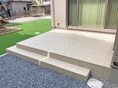タイルデッキ 壁2面 LIXIL グレイスランド ベーシック