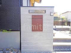 門柱 壁タイル貼り タカショー 木製調 セラ ウォール RC杉板 宅配ボックス ユニソン ヴィコDB100