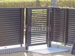 片開き 門扉 LIXIL AB YR3型 太横桟