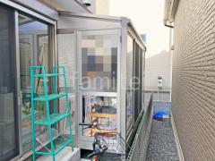 引き戸 樹脂デッキ サンルーム(テラス囲い) YKKAP ソラリアF フラット屋根