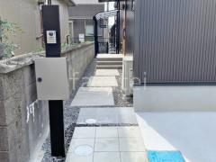 機能門柱 照明なし YKKAP シンプレオポストユニット 1型 パターン5