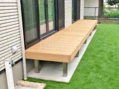 人工木デッキ LIXIL 人工木 樹ら楽ステージ