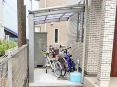 サイクルポート 自転車バイク屋根 LIXIL ネスカR アール屋根