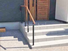 独立 手摺り(手すり) LIXIL 木製調グリップライン