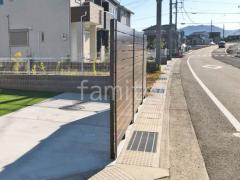 人工木・樹脂 フェンス(木調) F&F マイティウッド デコll 高尺タイプ 目隠し 木調・ラティス 樹脂