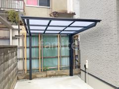 サイクルポート 自転車バイク屋根 LIXIL ネスカF フラット屋根