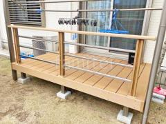 人工木デッキ LIXIL 人工木 樹ら楽ステージ
