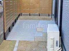 タイルデッキ 壁3面 LIXIL グレイスランド ベーシック