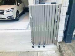 両開き 伸縮門扉 LIXIL アルシャインII HW型 Aタイプ